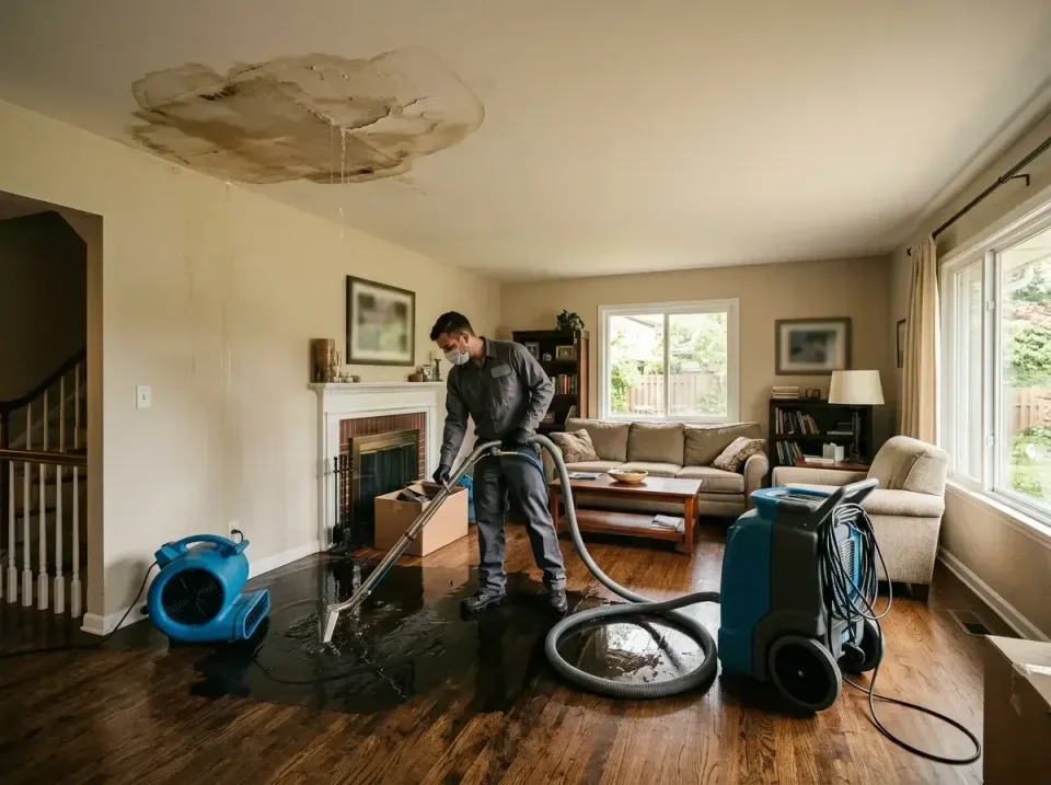 attic-pipe-burst-ceiling-drip-008 — frequently asked questions, Water Damage Restoration & Carpet Care in Ville Platte, LA